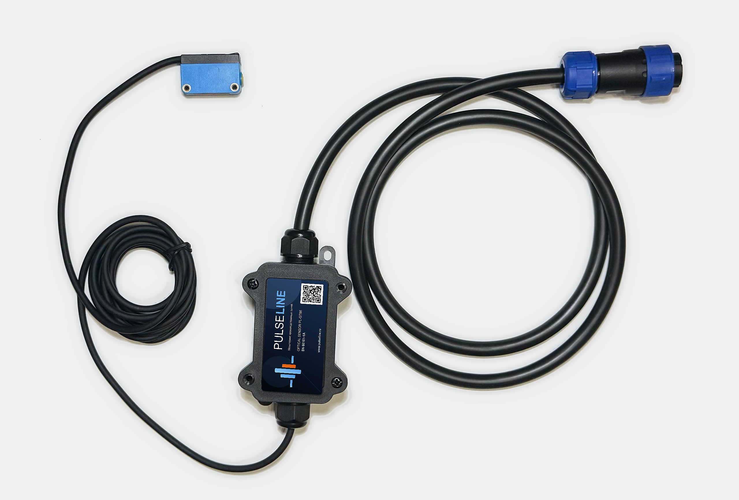 Датчик Pulse Line с наклейкой и блоком обработки сигнала